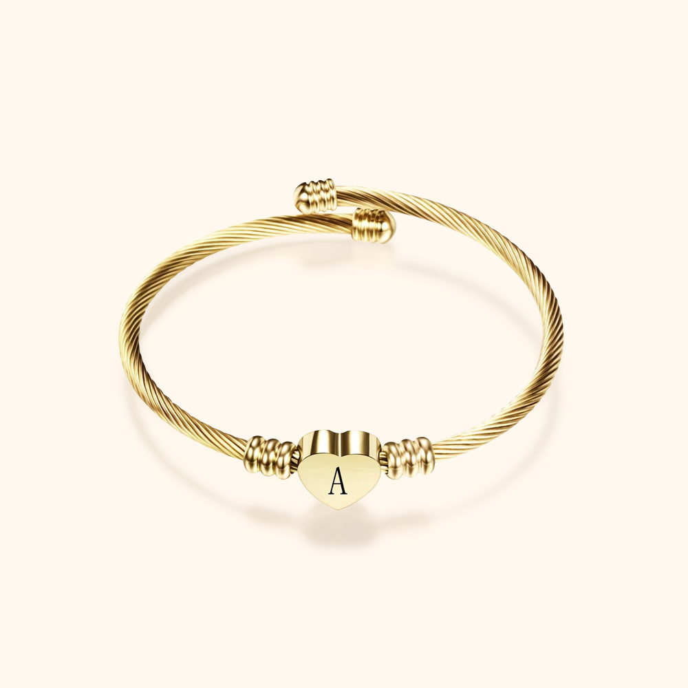 Individuele Initialen Armband