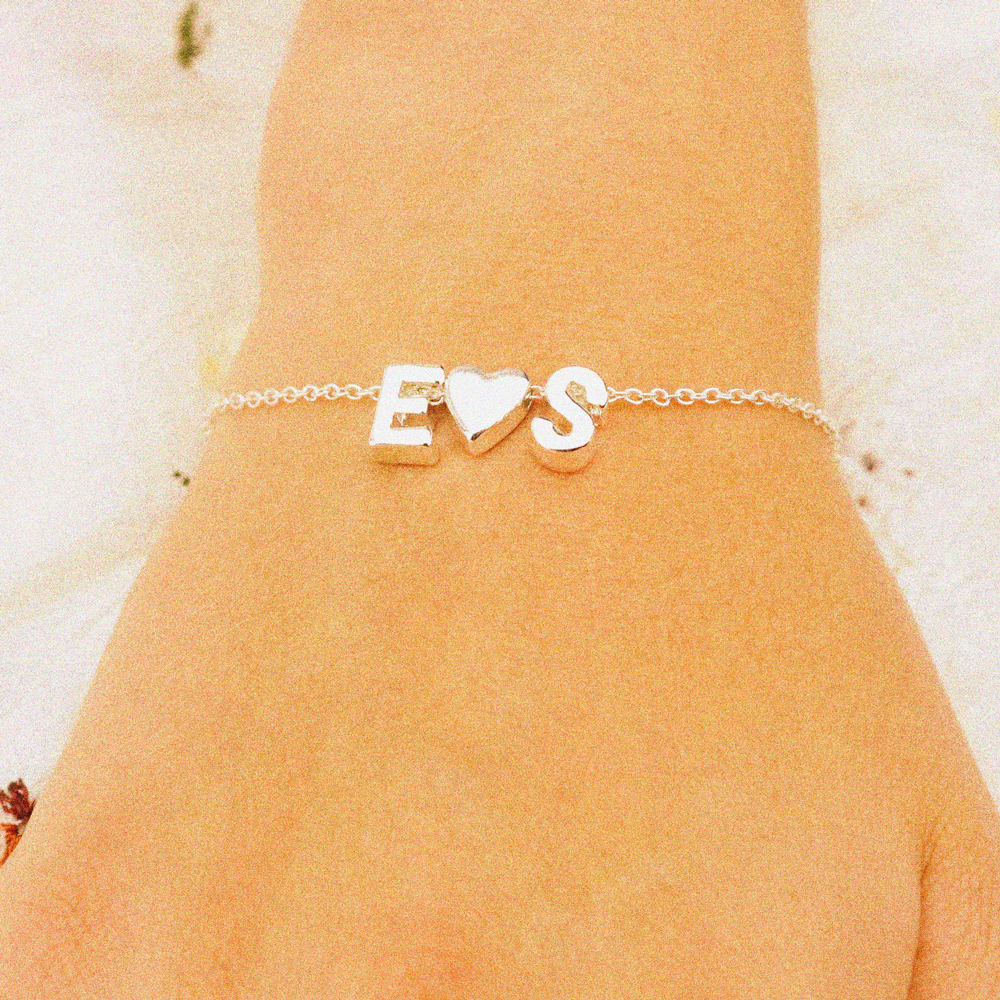 Luxe Gepersonaliseerde Initialen Armband