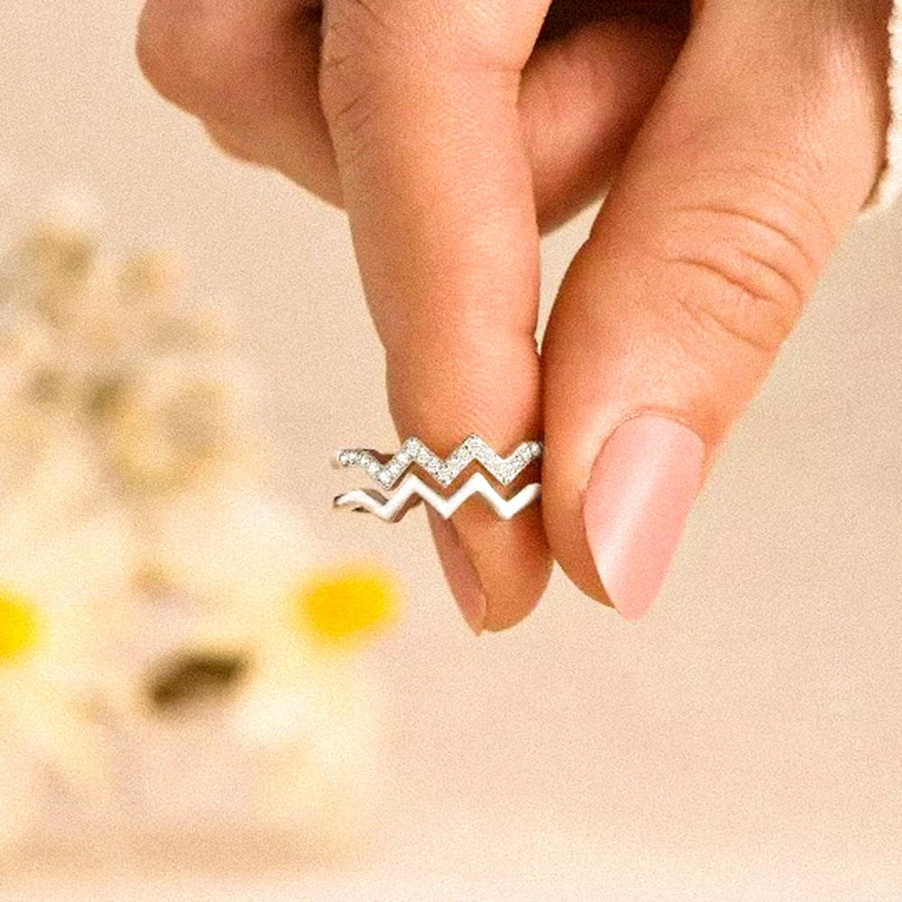 Voor mijn Dochter | Hoogte- En Dieptepunten Ring