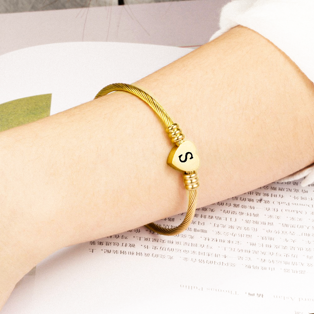 Individuele Initialen Armband