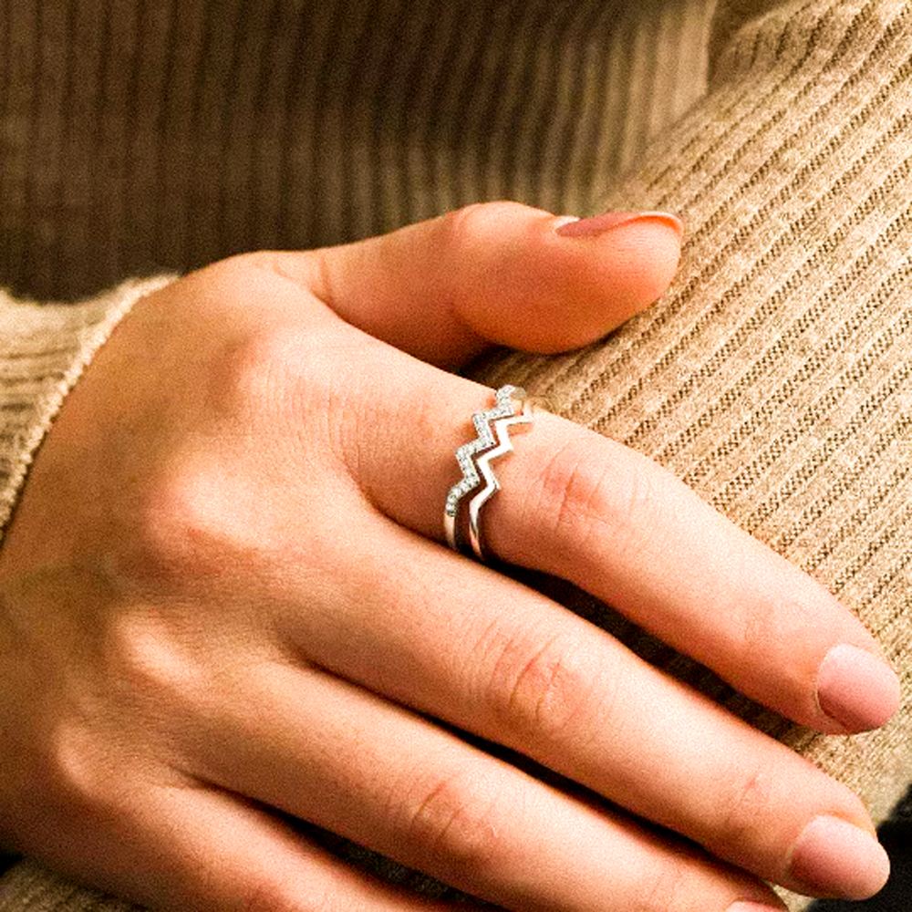 Voor mijn Liefste | Hoogte- En Dieptepunten Ring