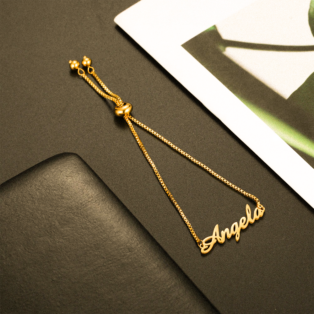 Luxueuze Gepersonaliseerde Naam Armband