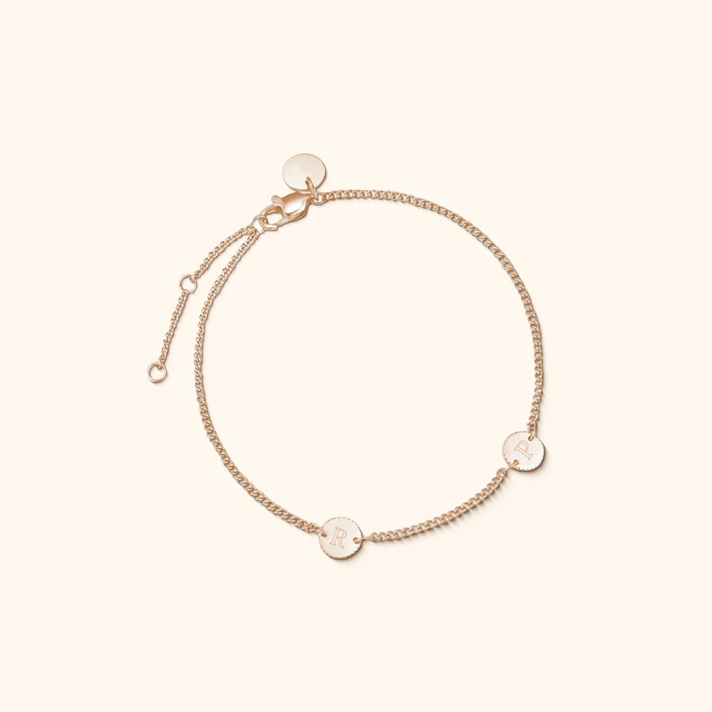 Gepersonaliseerde Munt Armband met Gravure