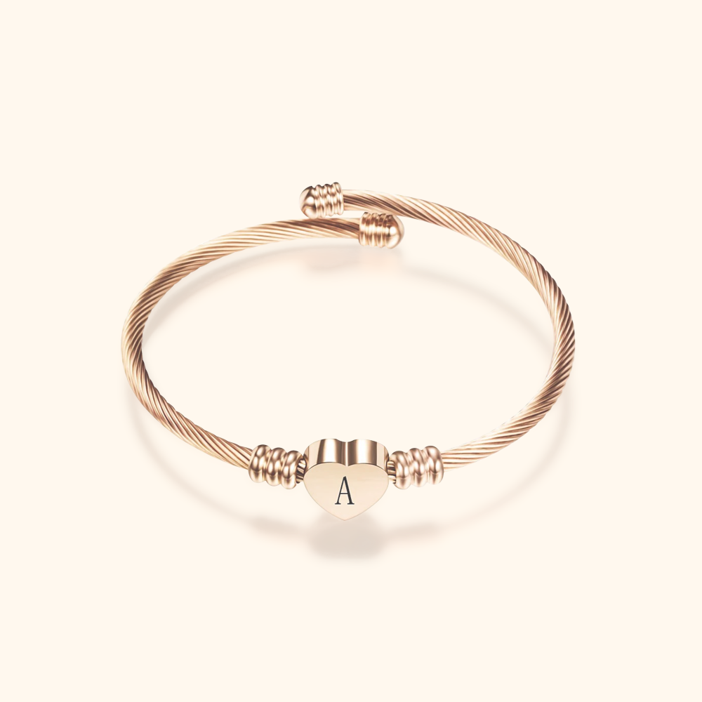 Individuele Initialen Armband