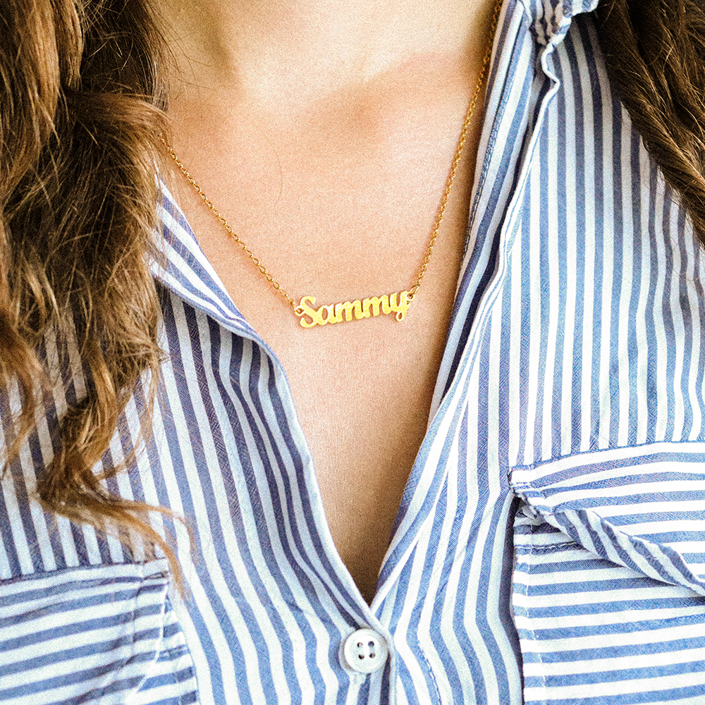Luxe Custom Naam Ketting