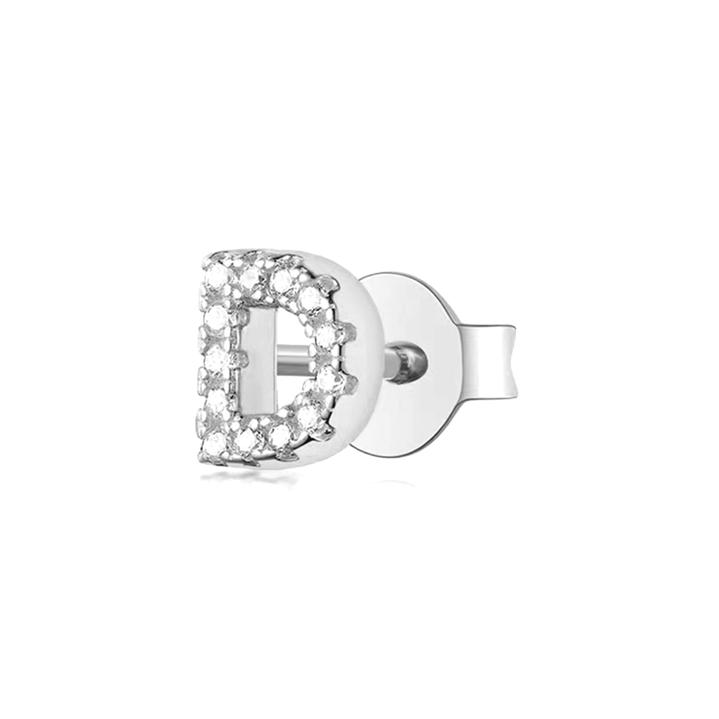 Stud Initialen Oorbellen