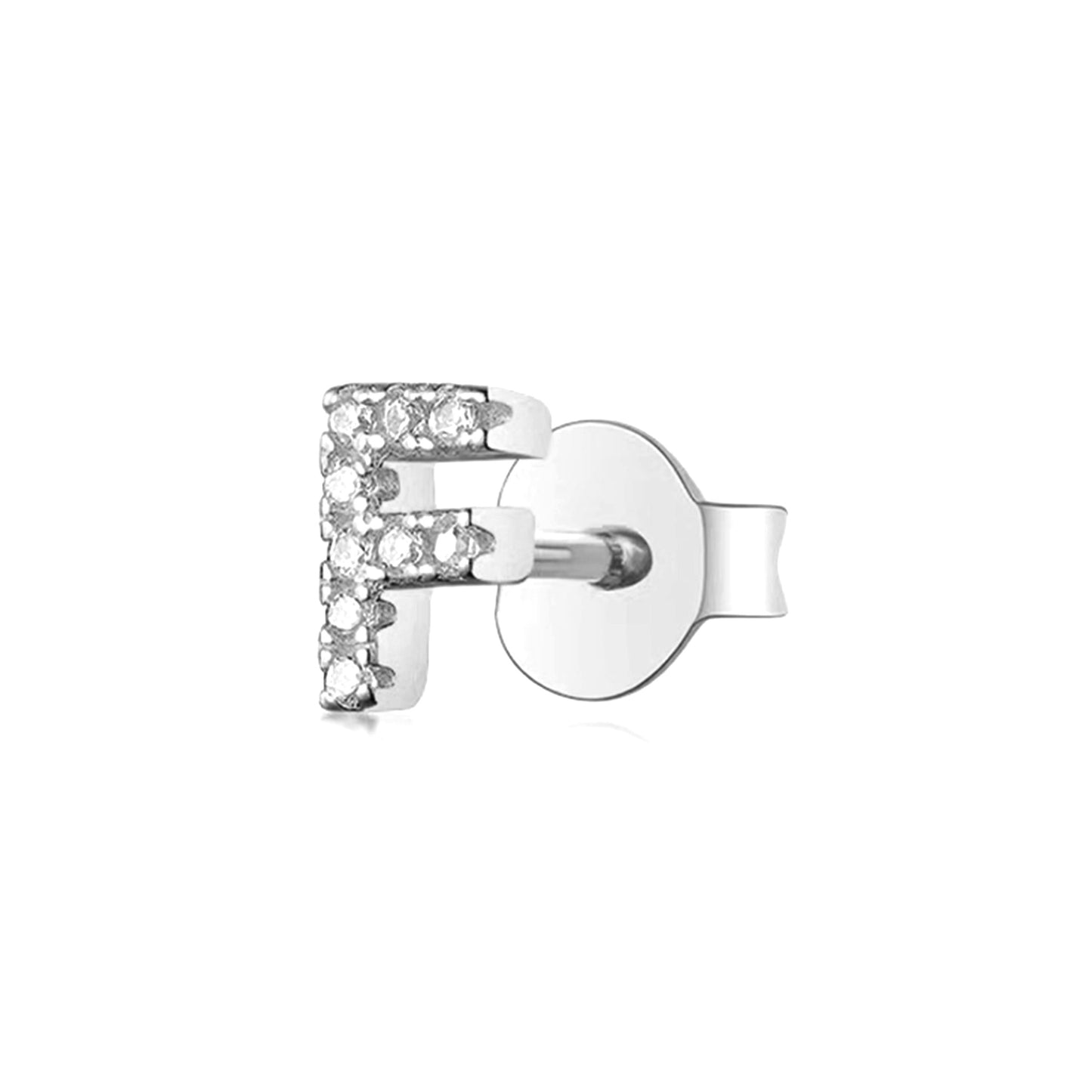 Stud Initialen Oorbellen