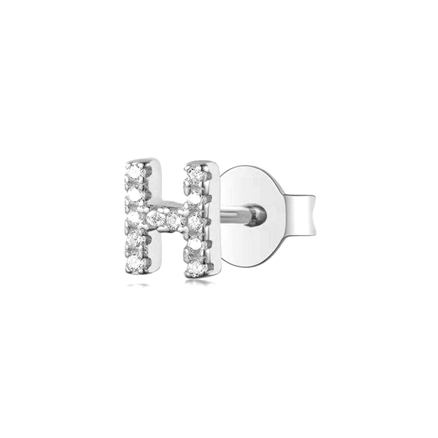 Stud Initialen Oorbellen