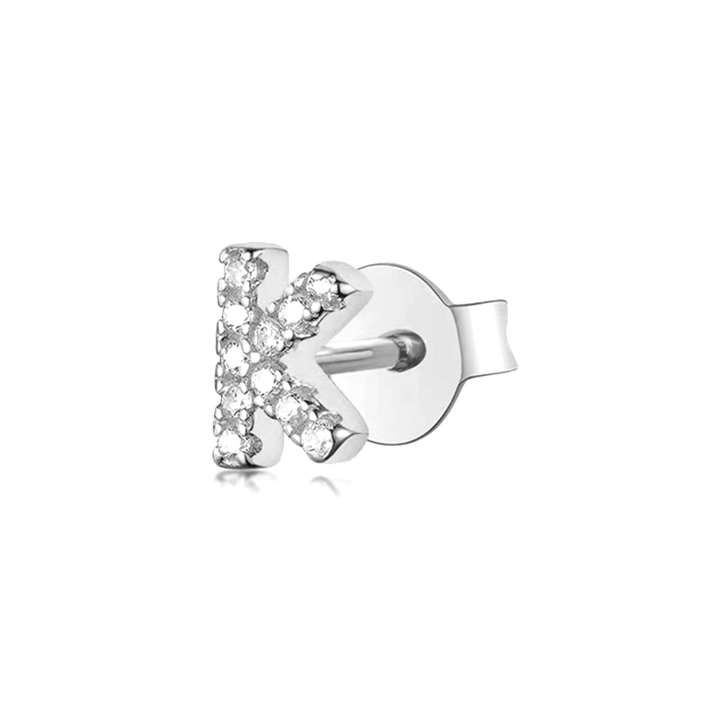 Stud Initialen Oorbellen