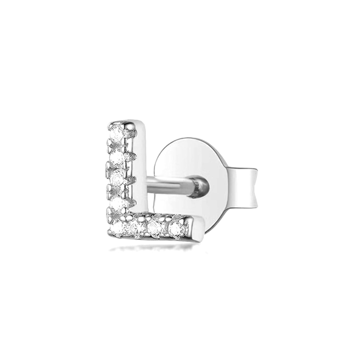 Stud Initialen Oorbellen