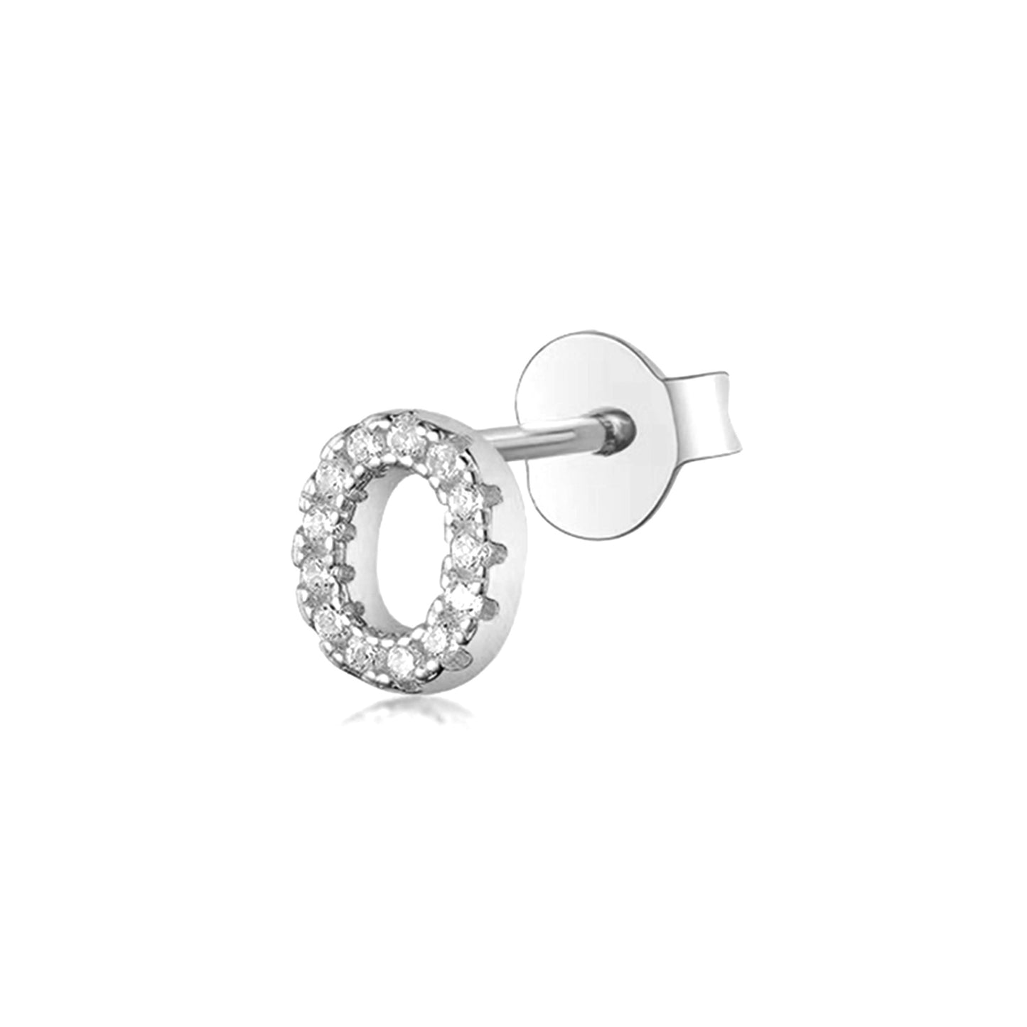 Stud Initialen Oorbellen