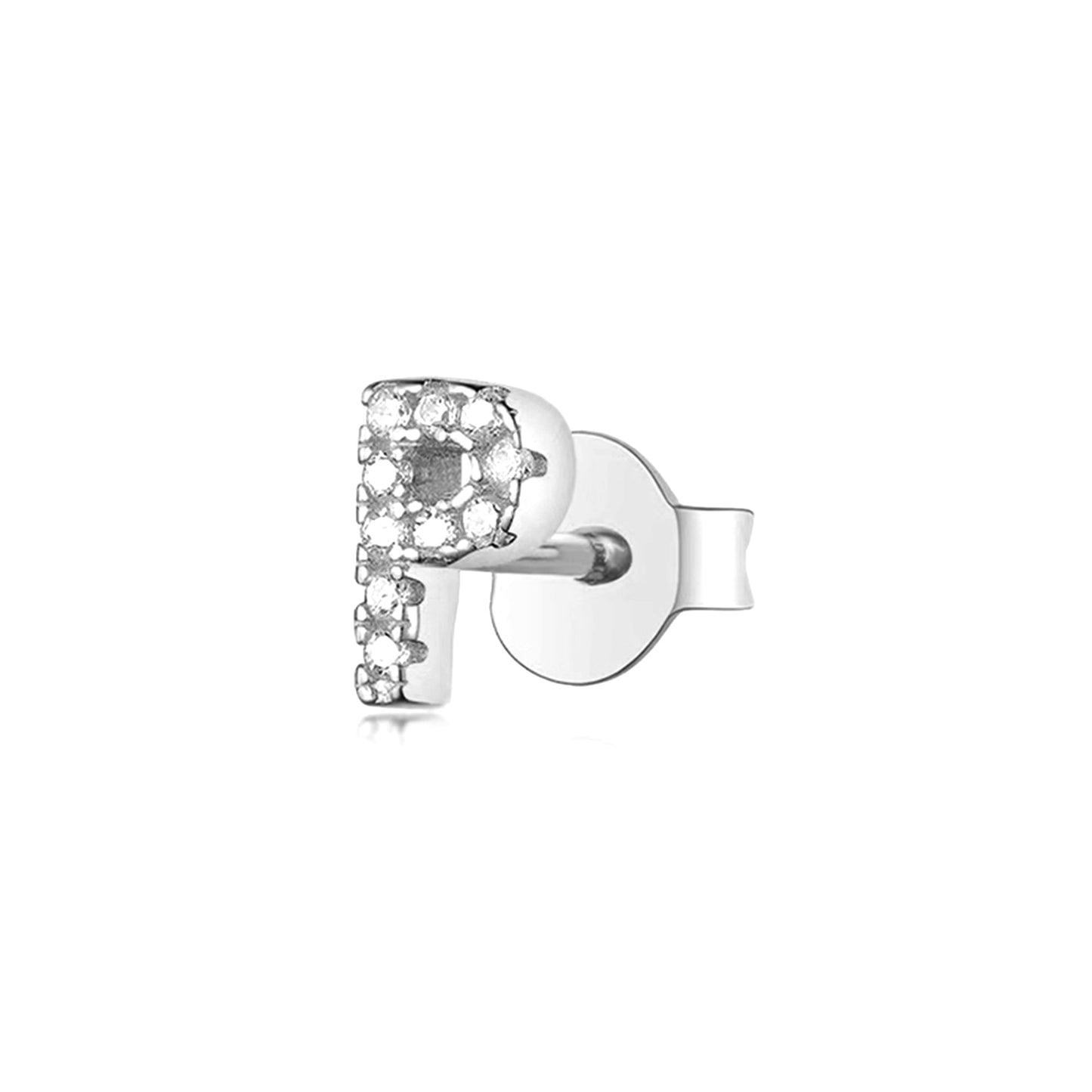 Stud Initialen Oorbellen
