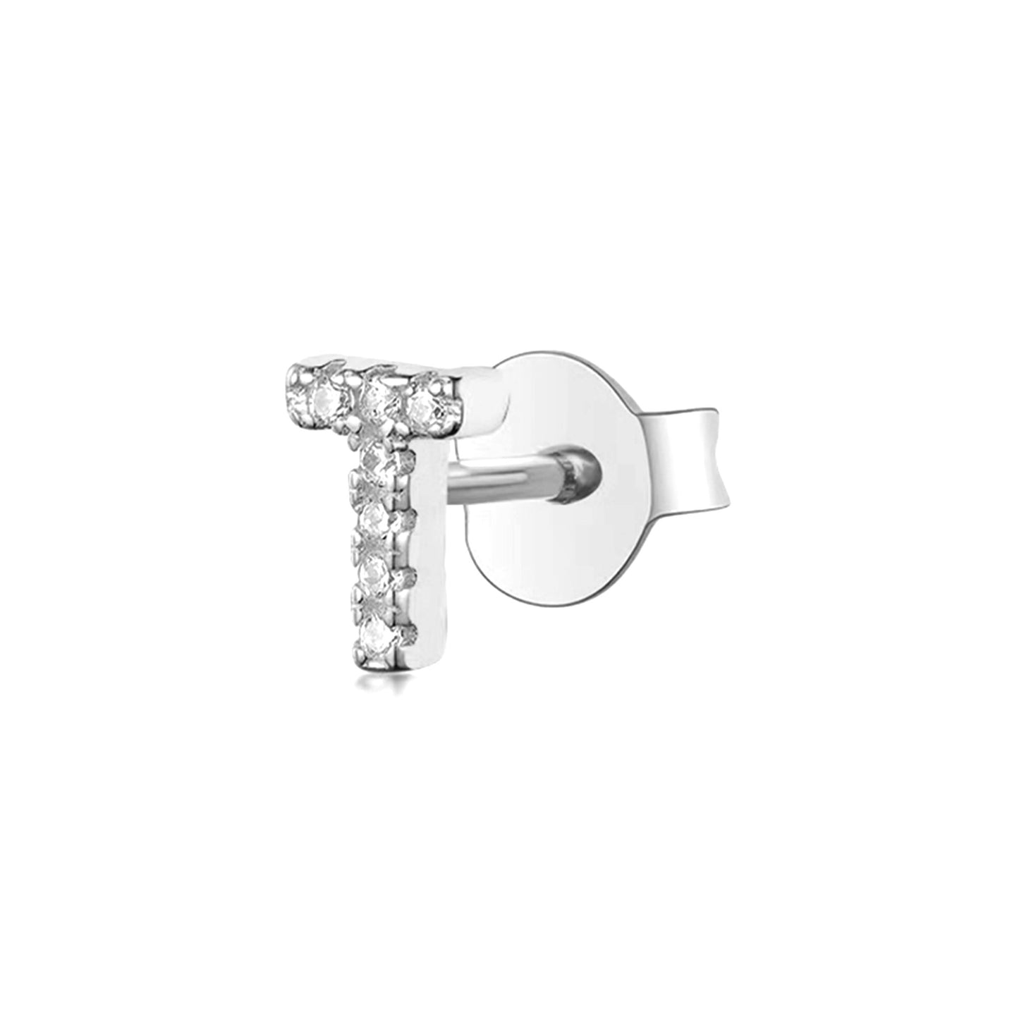 Stud Initialen Oorbellen