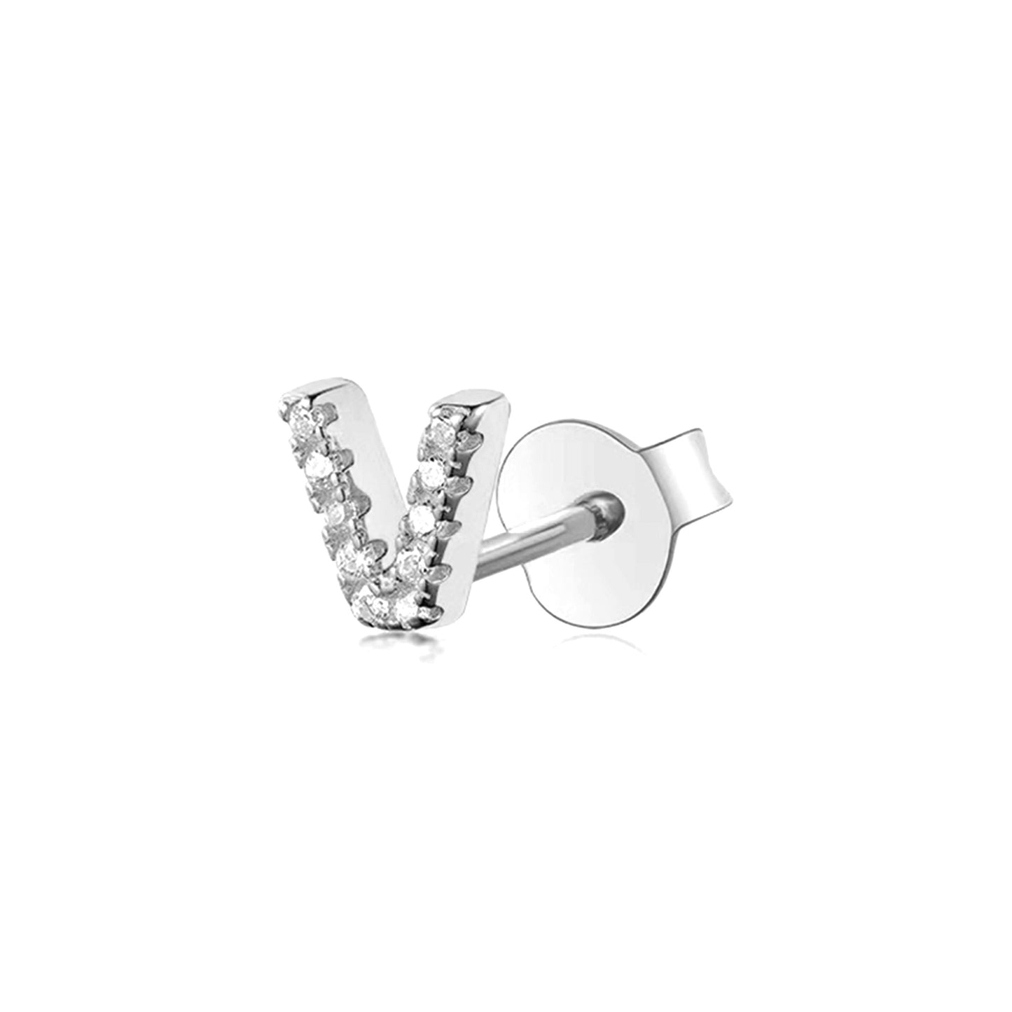Stud Initialen Oorbellen