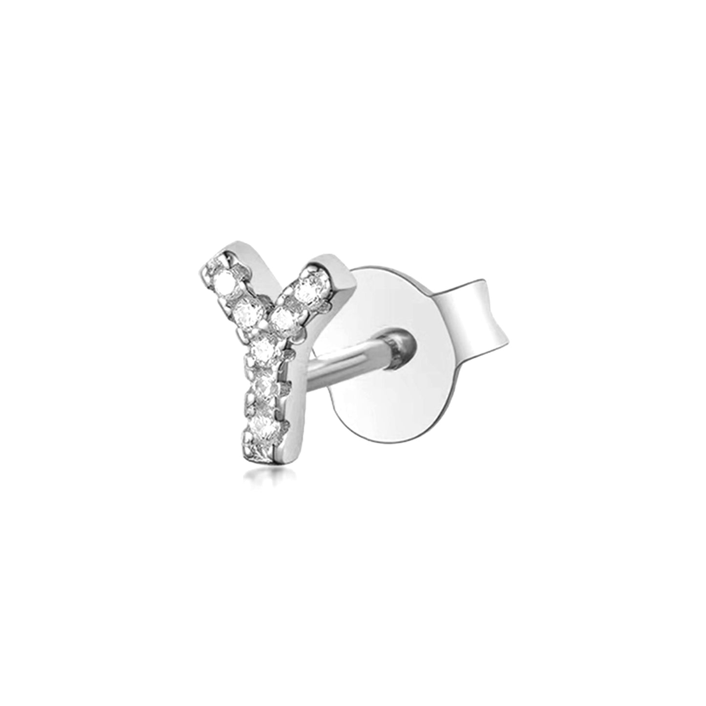 Stud Initialen Oorbellen
