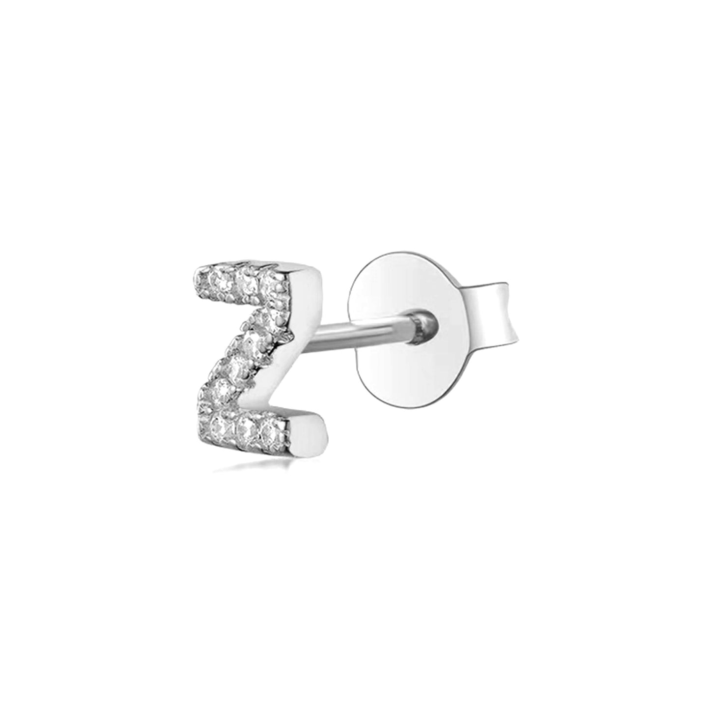 Stud Initialen Oorbellen