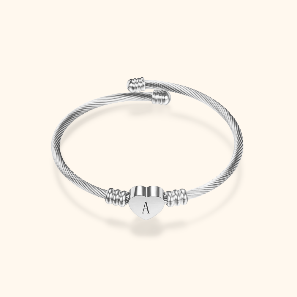 Individuele Initialen Armband