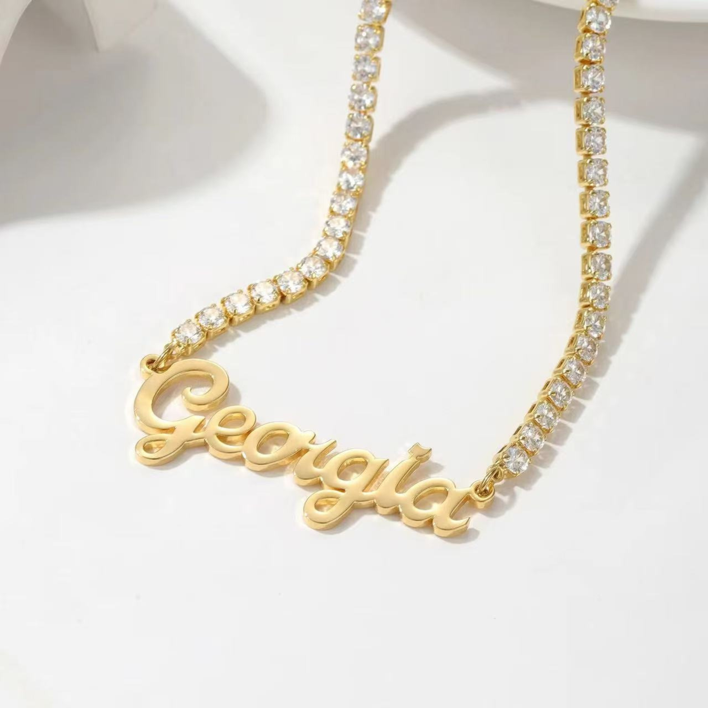 Gepersonaliseerde Handtekening Naam Ketting