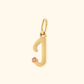 Gepersonaliseerde Initiaal Letter Bedel Hanger