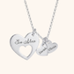 Gepersonaliseerde Familie Hart Ketting
