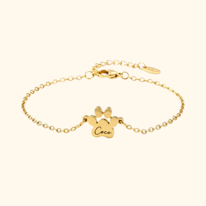 Gepersonaliseerde Naam Pootafdruk Armband