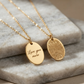 Gepersonaliseerde Gegraveerde Vingerafdruk Ketting