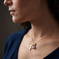 Initiaal Geboortesteen Bedel Ketting