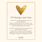 “I F*cking Love You” Verstelbare Ring