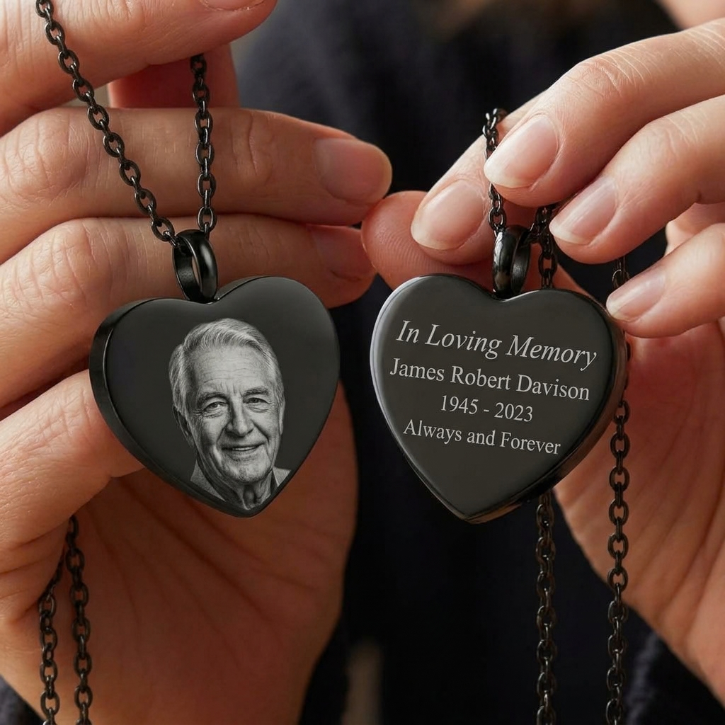 Gepersonaliseerde Herinnerings Urn Ketting