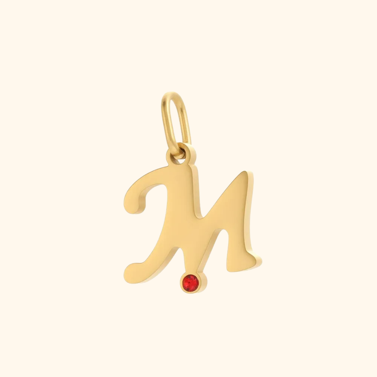 Gepersonaliseerde Initiaal Letter Bedel Hanger