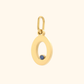 Gepersonaliseerde Initiaal Letter Bedel Hanger