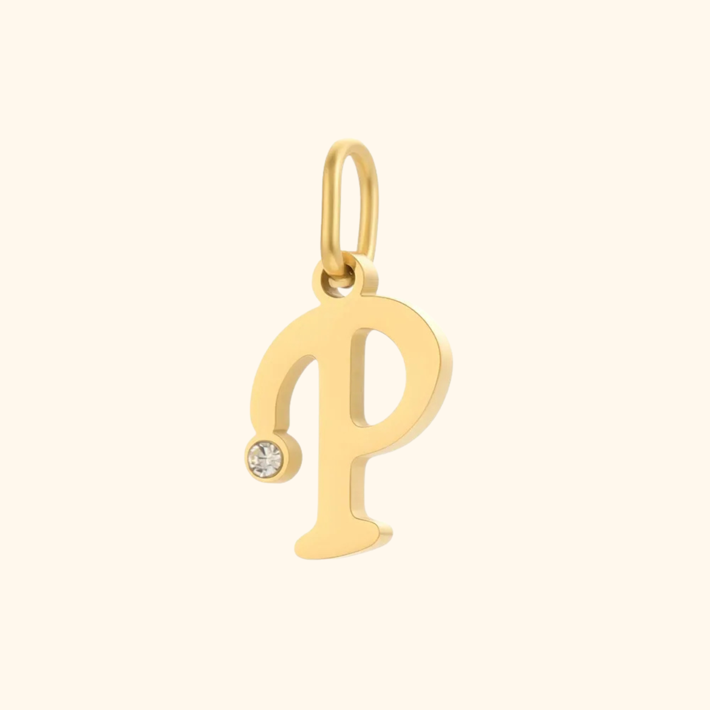 Gepersonaliseerde Initiaal Letter Bedel Hanger