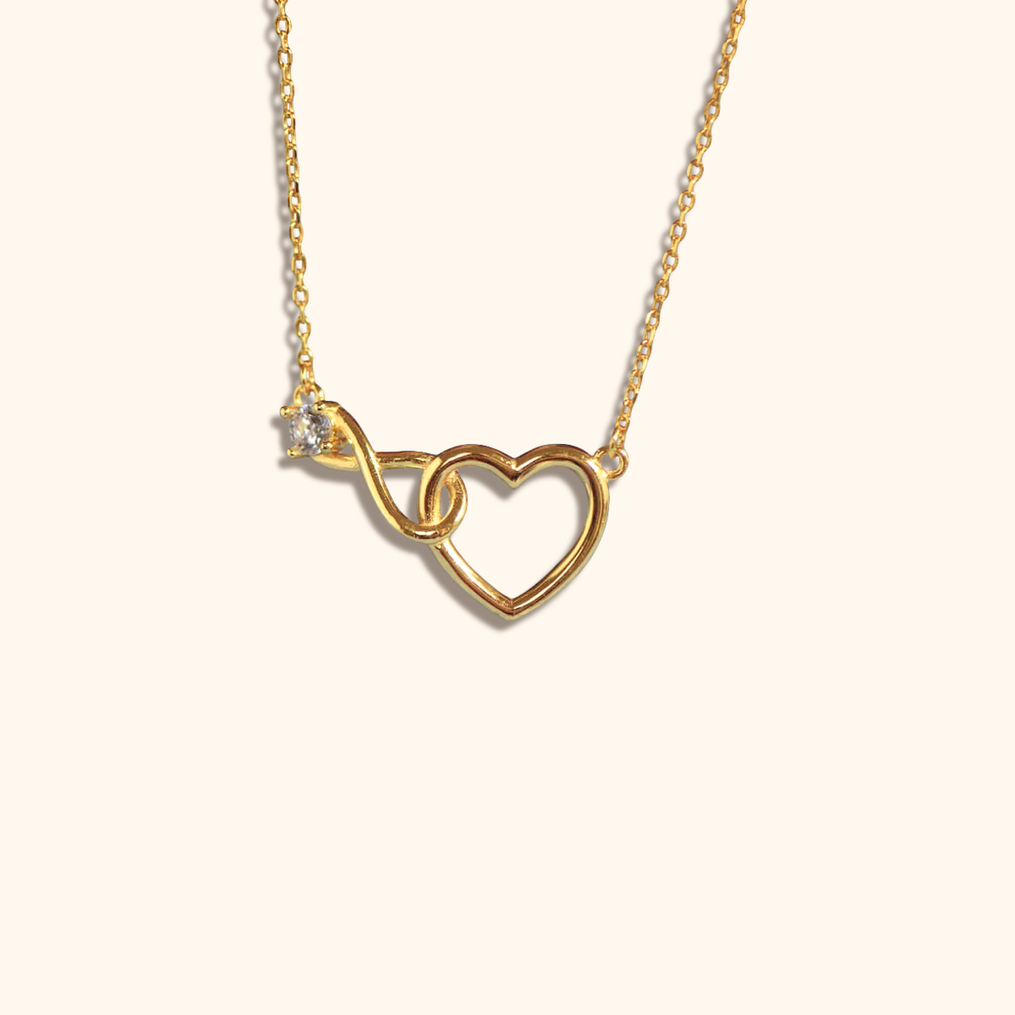 Forever Linked Heart Necklace