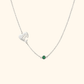 Pootafdruk Gegraveerde Ketting