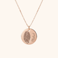 Gepersonaliseerde Vingerafdruk Naam Ketting