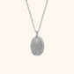 Gepersonaliseerde Gegraveerde Vingerafdruk Ketting