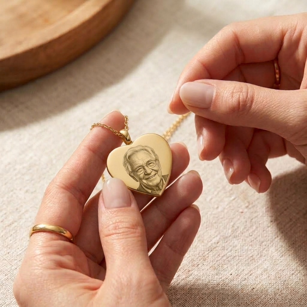 Gepersonaliseerde Herinnerings Urn Ketting