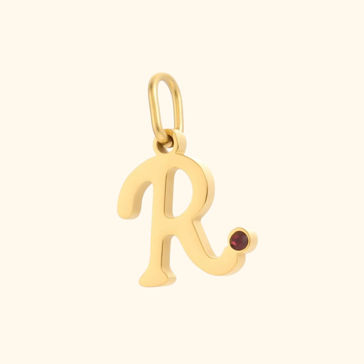 Gepersonaliseerde Initiaal Letter Bedel Hanger