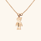 Graveerbare Kinder Bedel Ketting