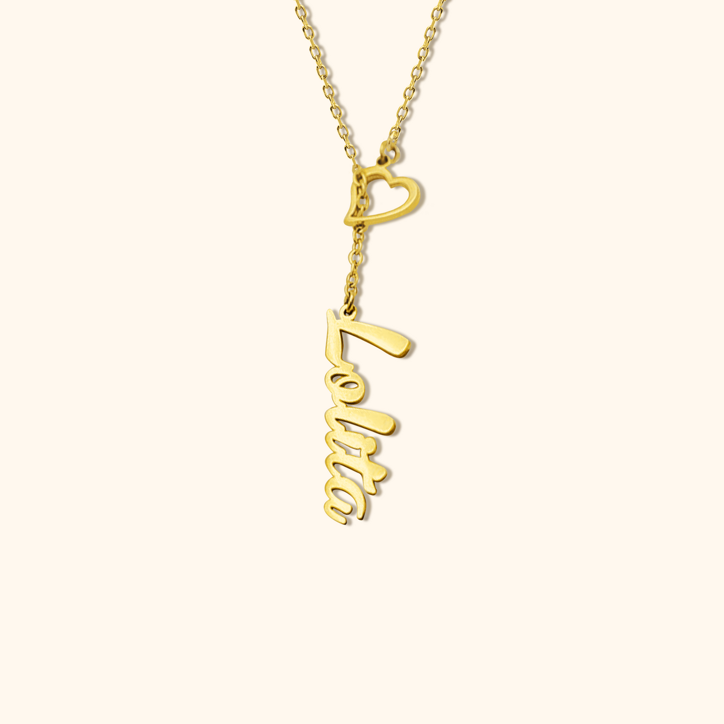Gepersonaliseerde Modieuze Naam Ketting