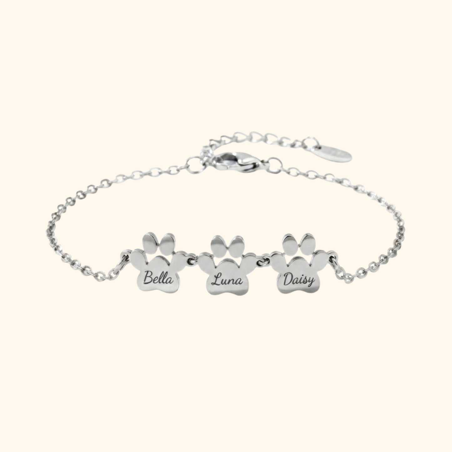 Gepersonaliseerde Naam Pootafdruk Armband