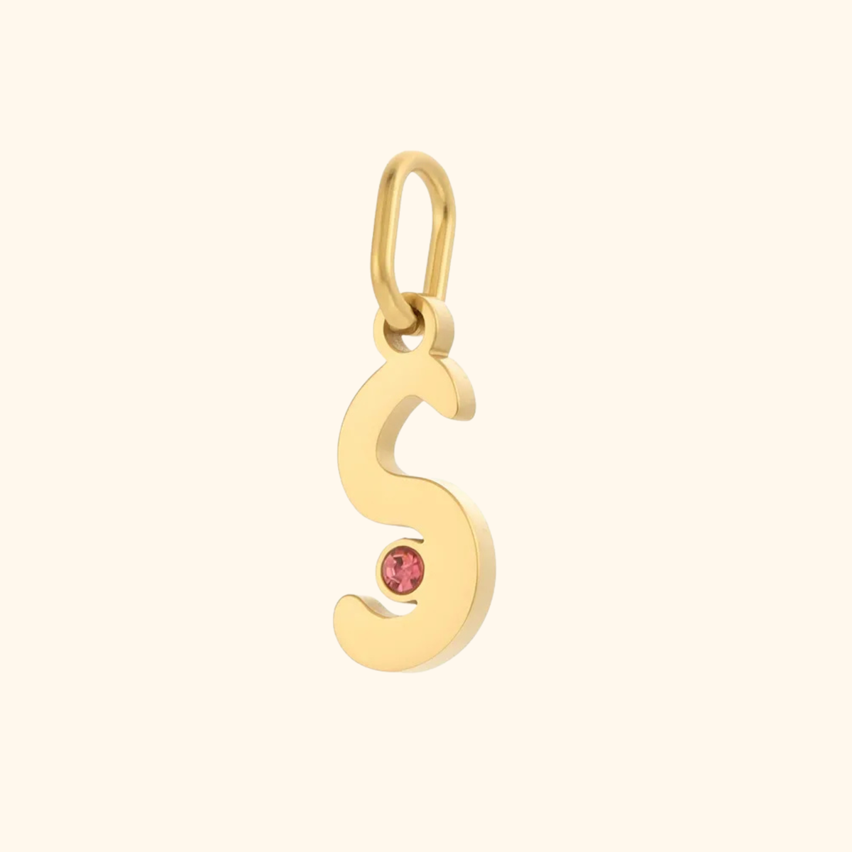 Gepersonaliseerde Initiaal Letter Bedel Hanger