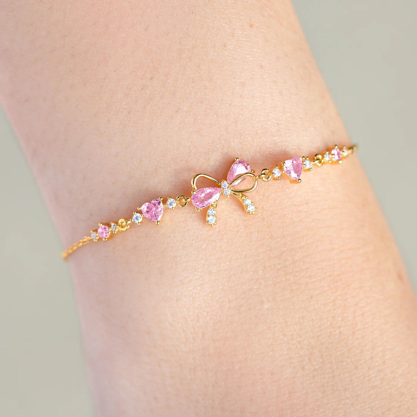 Sprankelende Strik Armband