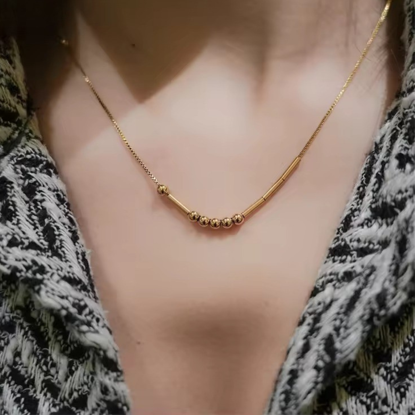 Gepersonaliseerde Morse Code Ketting