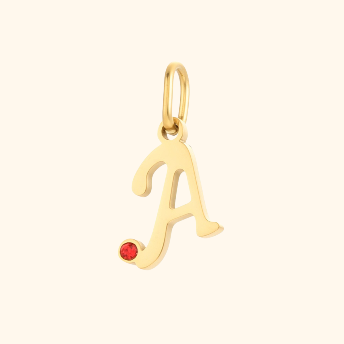 Gepersonaliseerde Initiaal Letter Bedel Hanger