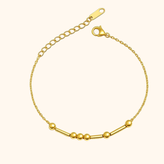 Gepersonaliseerde Morse Code Armband