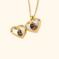 Hartvormige Foto Medaillon Ketting