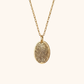 Gepersonaliseerde Gegraveerde Vingerafdruk Ketting