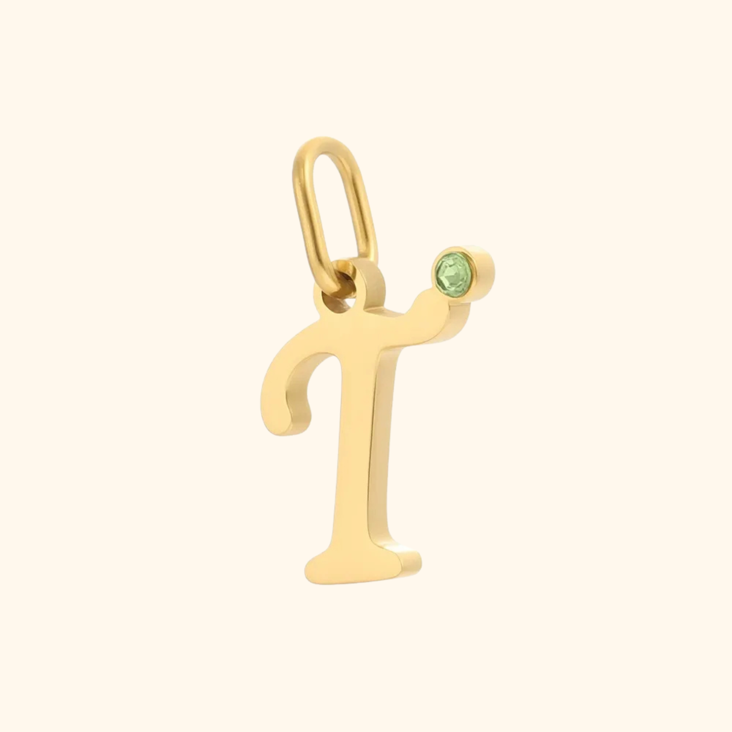 Gepersonaliseerde Initiaal Letter Bedel Hanger