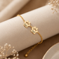 Gepersonaliseerde Naam Pootafdruk Armband